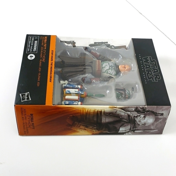 Star Wars Black Series Mandalorian BOBA FETT TYTHON JEDI RUINS Walmart Exclusive - Picture 2 of 11